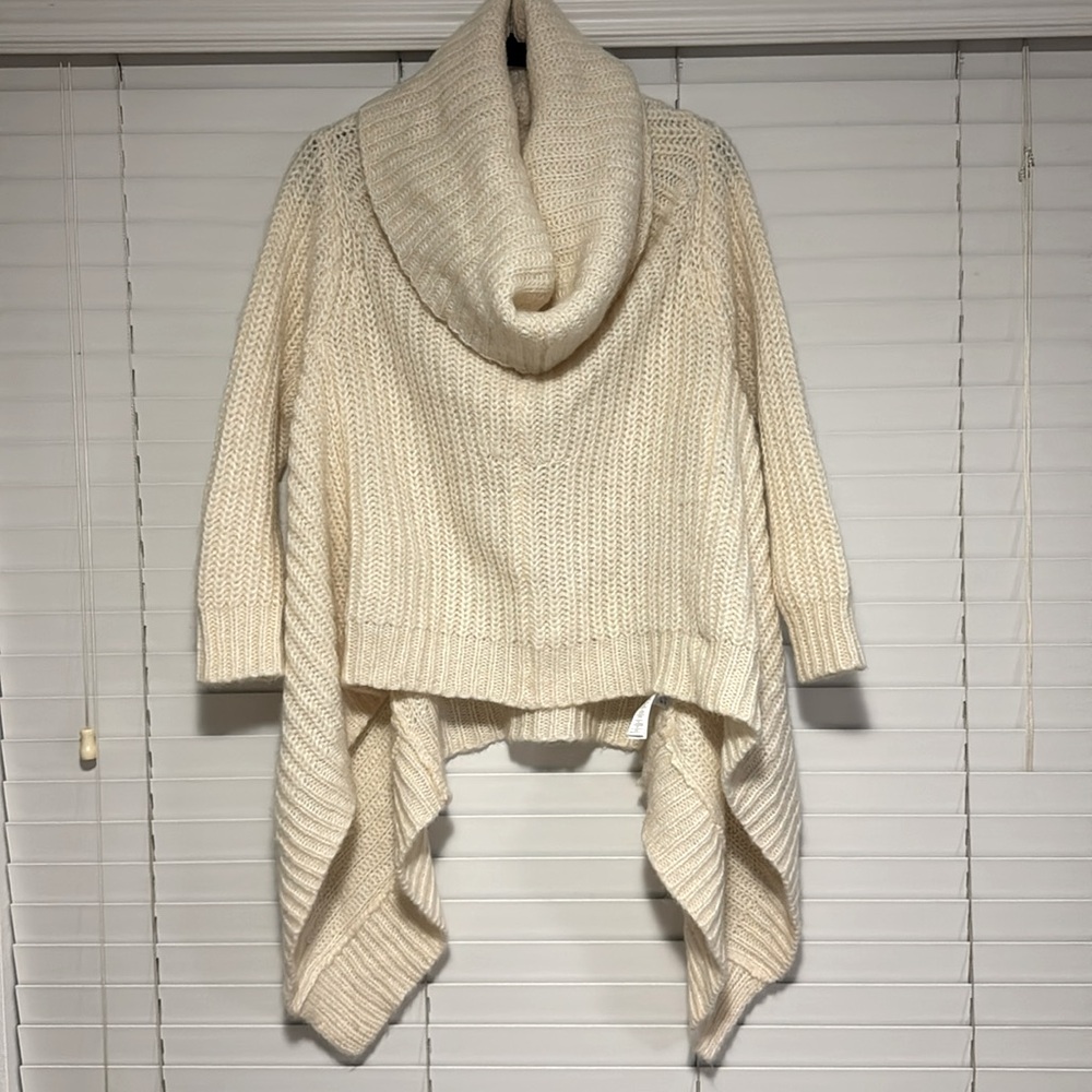Michael Kors Cream Cowl Neck Sweater